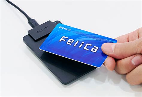 sony felica smart card|felica card Sony.